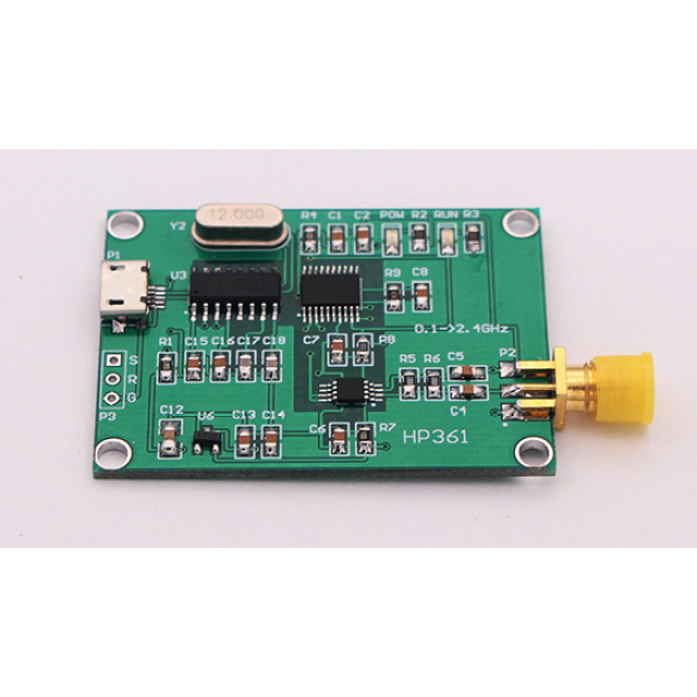 USB RF power meter Power meter 0.1 ~ 2.4GHz Adjustable attenuation value RF power meter