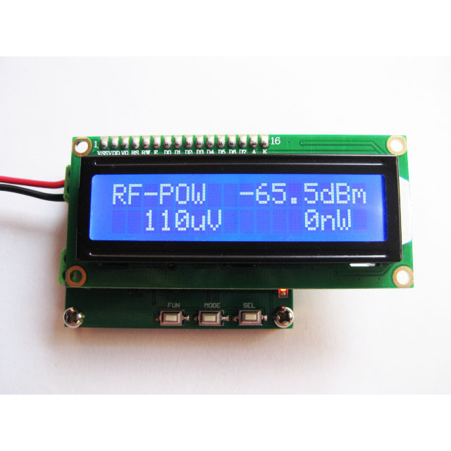 Digital RF power meter Intelligent measurement RF power meter 0.1 ~ 2.4GHz