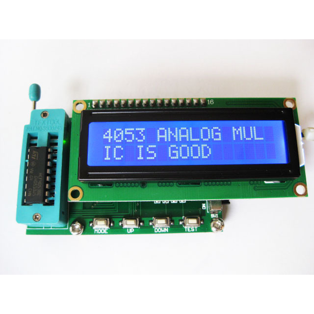 New version of IC tester IC tester 74 40 series Can judge whether the logic gate is good or not