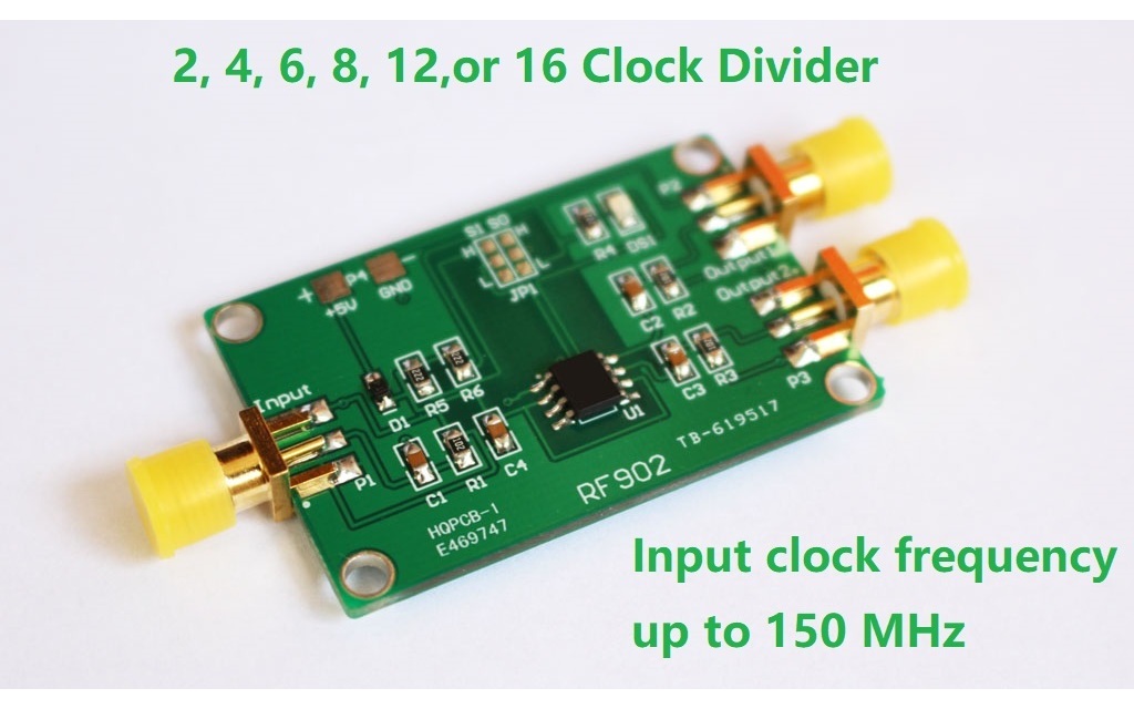 Clock Divider Module Divider Module Clock Divider up to 150 MHz