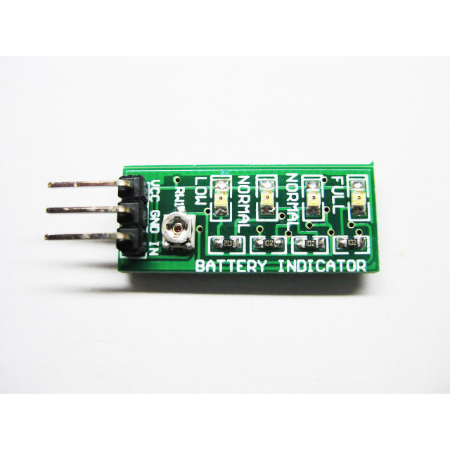 Battery level indicator Power indication module Range 4V-20V Robot accessories Arduino