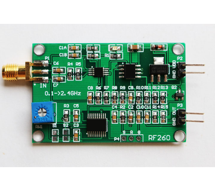 RF power measurement module RF geophone high frequency geophone power measurement 0.1 ~ 2.4GHz