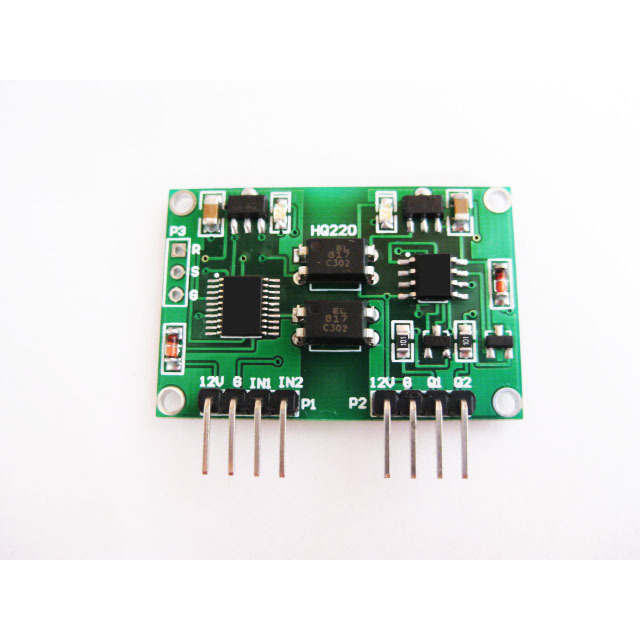 Isolated signal voltage 0-5v linear conversion transmitter module two channels small