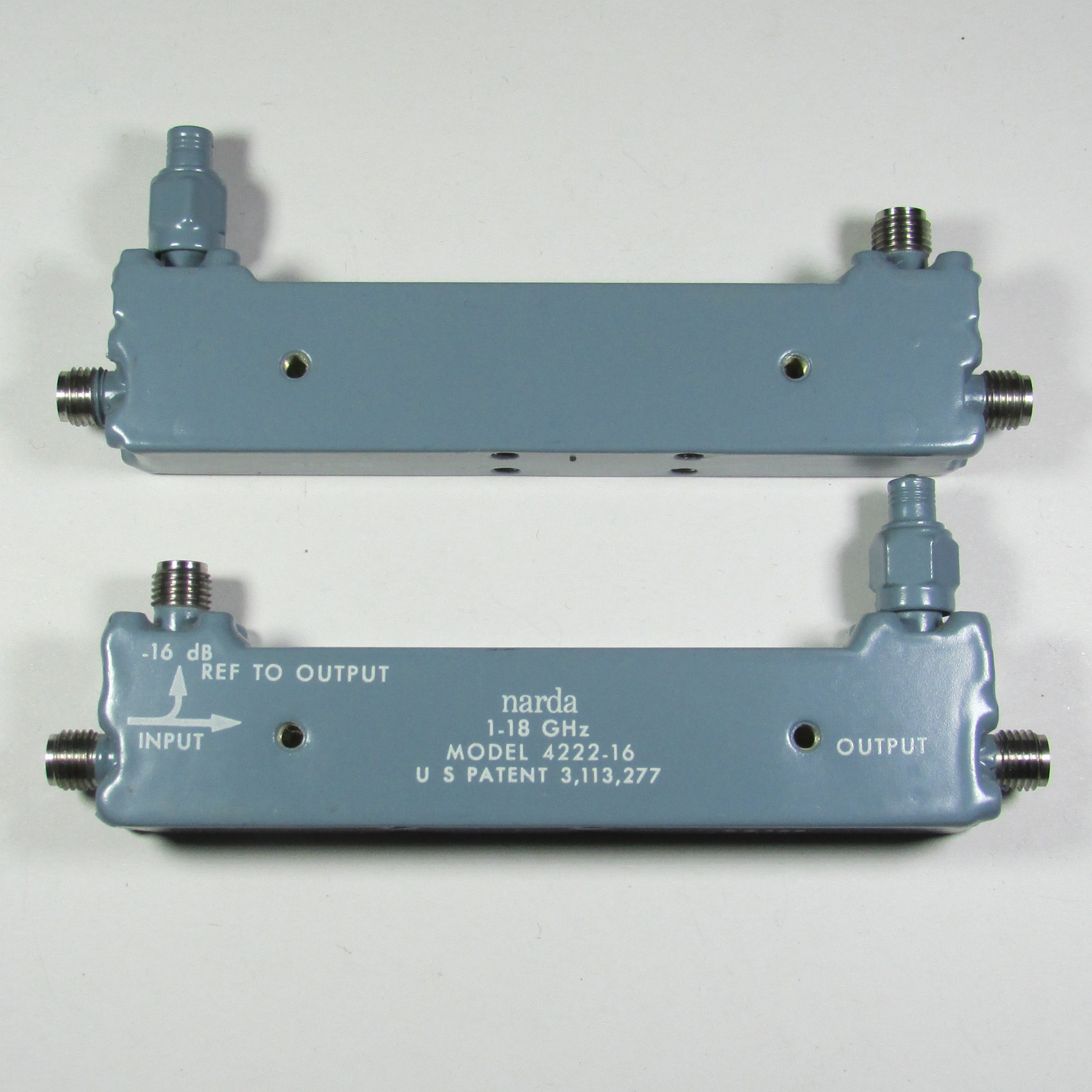 Narda 4222-16 1-18GHz 16dB SMA RF Microwave Broadband Directional Coupler