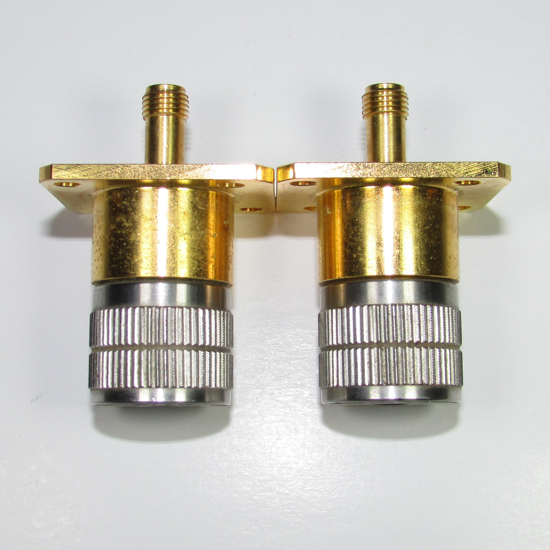 Imported disassembly 33GHz 3.5mm female / 3.5mm male precision with flange converter
