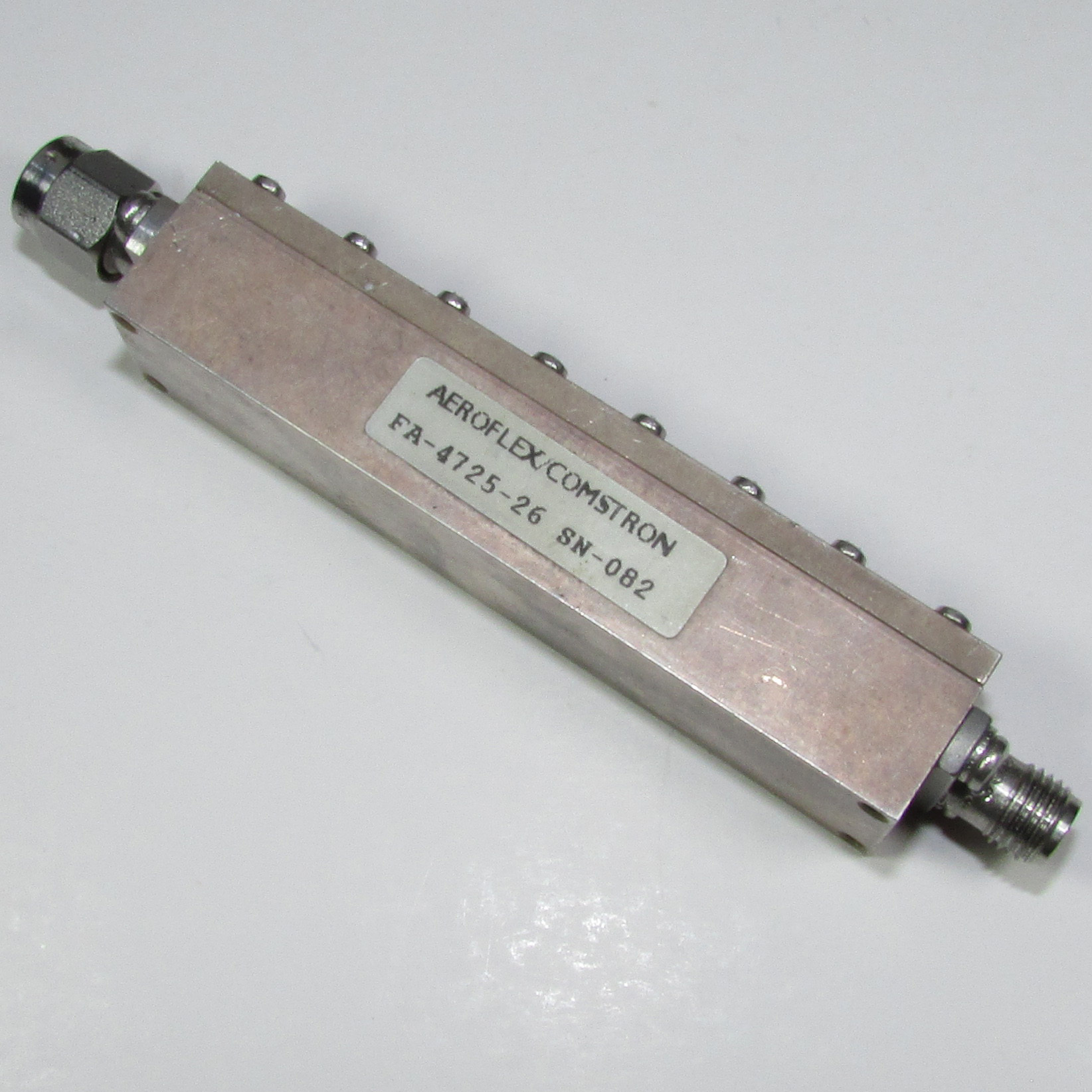 AEROFLEX FA-4725-26 10GHz SMA Microwave Coaxial Bandpass Filter