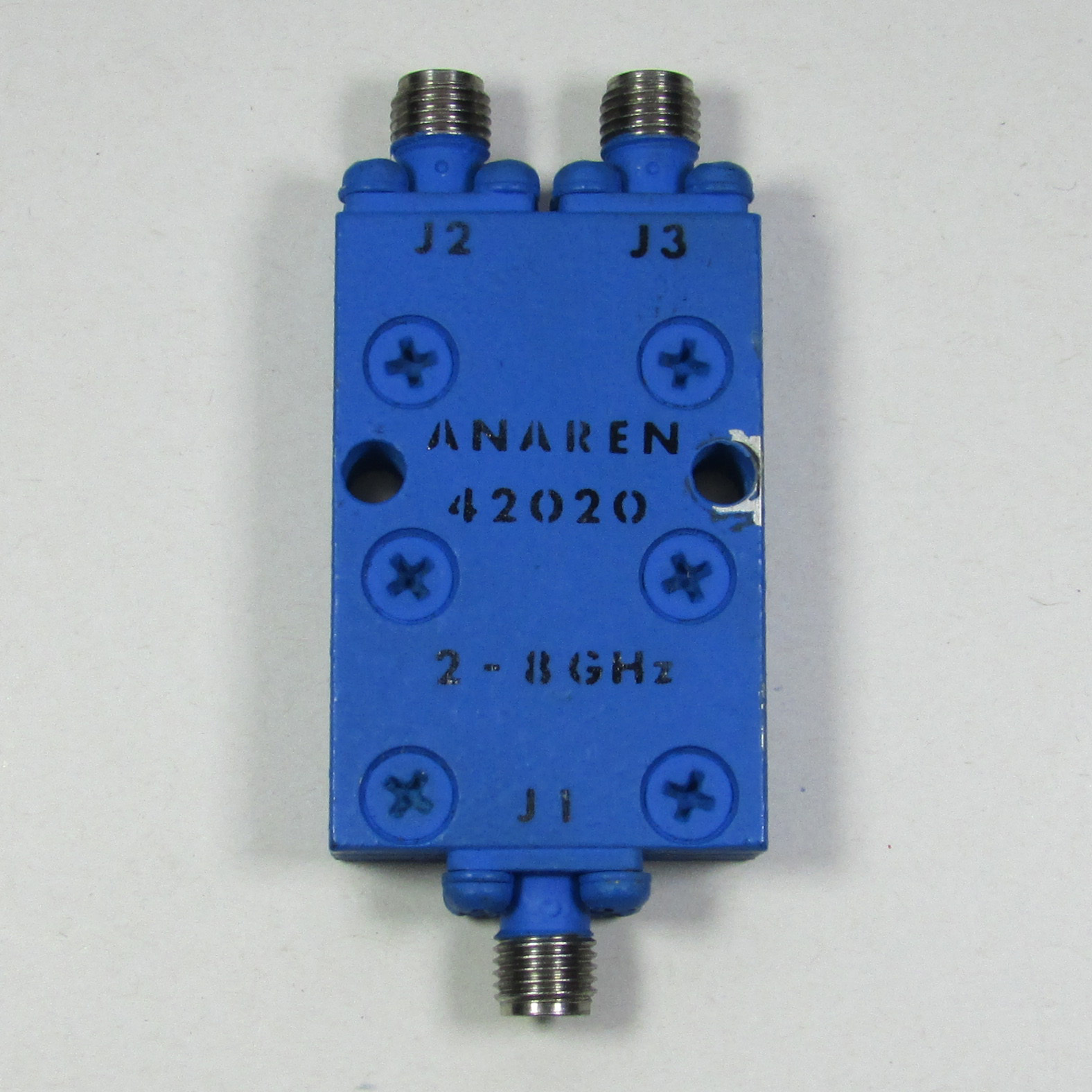 ANAREN 42020 2-8GHz SMA RF Microwave One-to-Two Power Divider