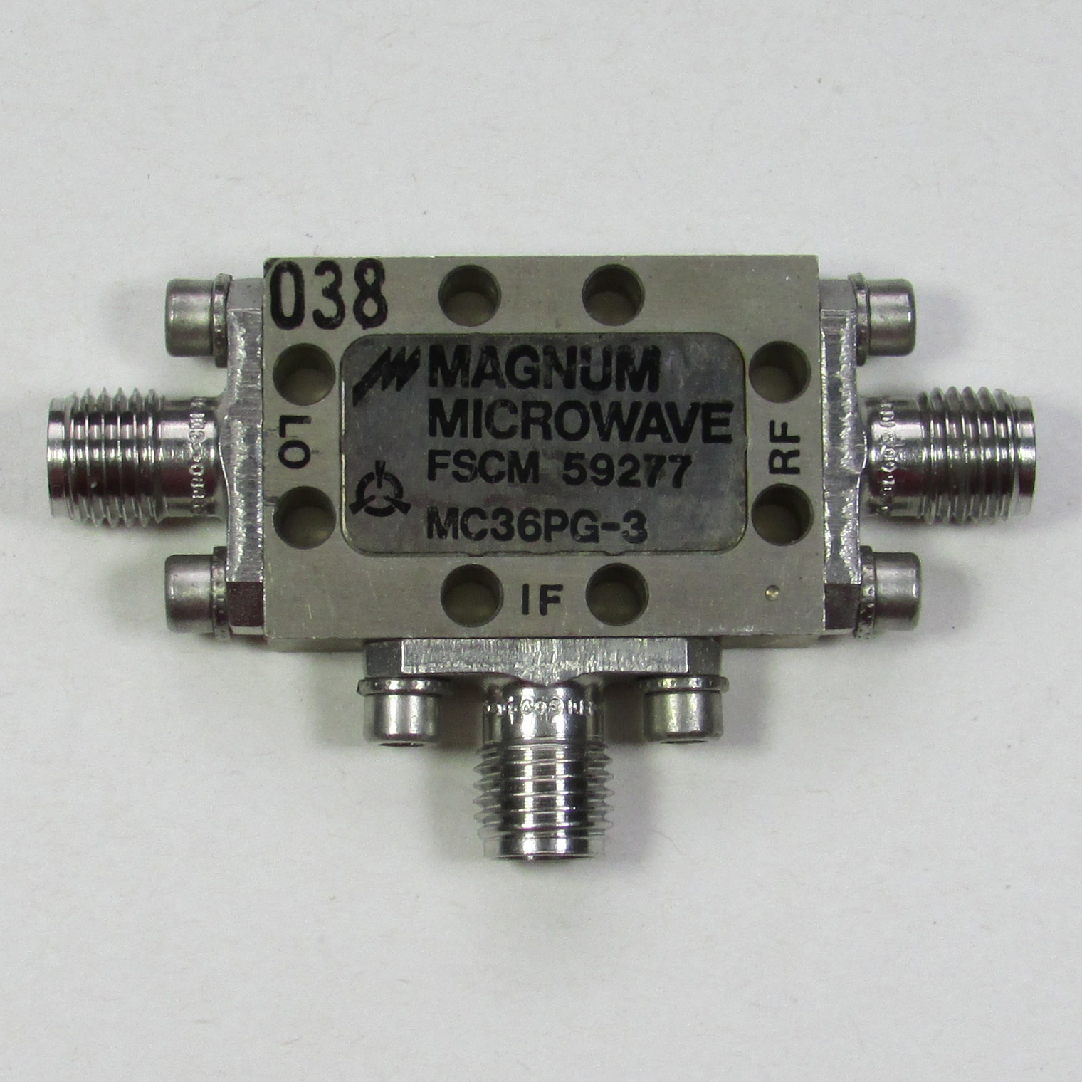 MAGNUM MC36PG-3 4-12GHz SMA Dual Balance RF Microwave Mixer