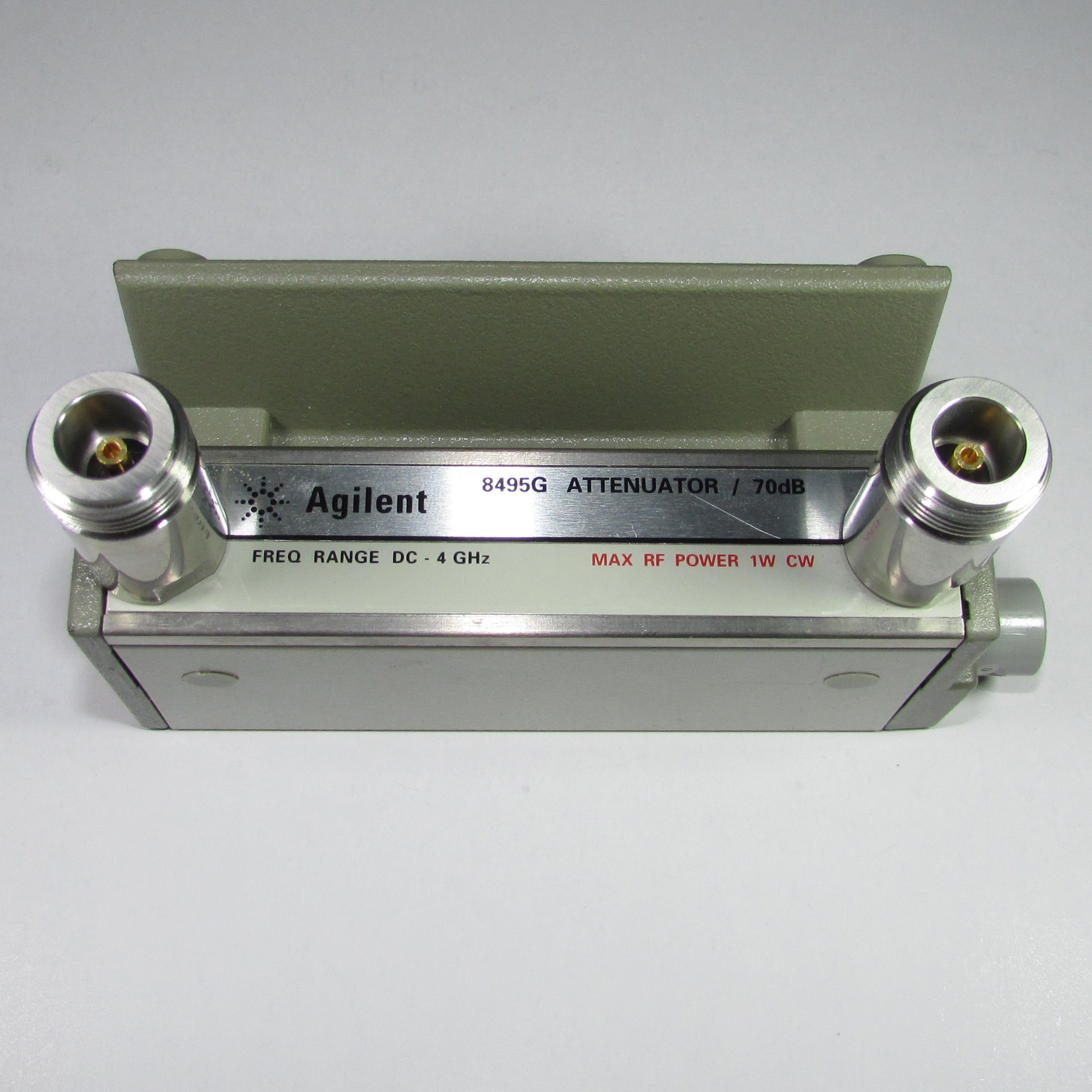 Agilent 8495G 70dB (10dB step) 24V N-type RF microwave electronically controlled attenuator / new