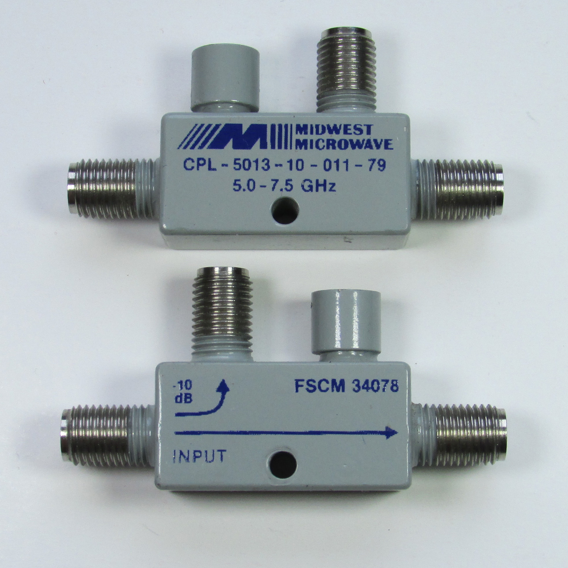 MIDWEST CPL-5013-10-011-79 5-7.5GHz 10dB SMA RF Directional Coupler