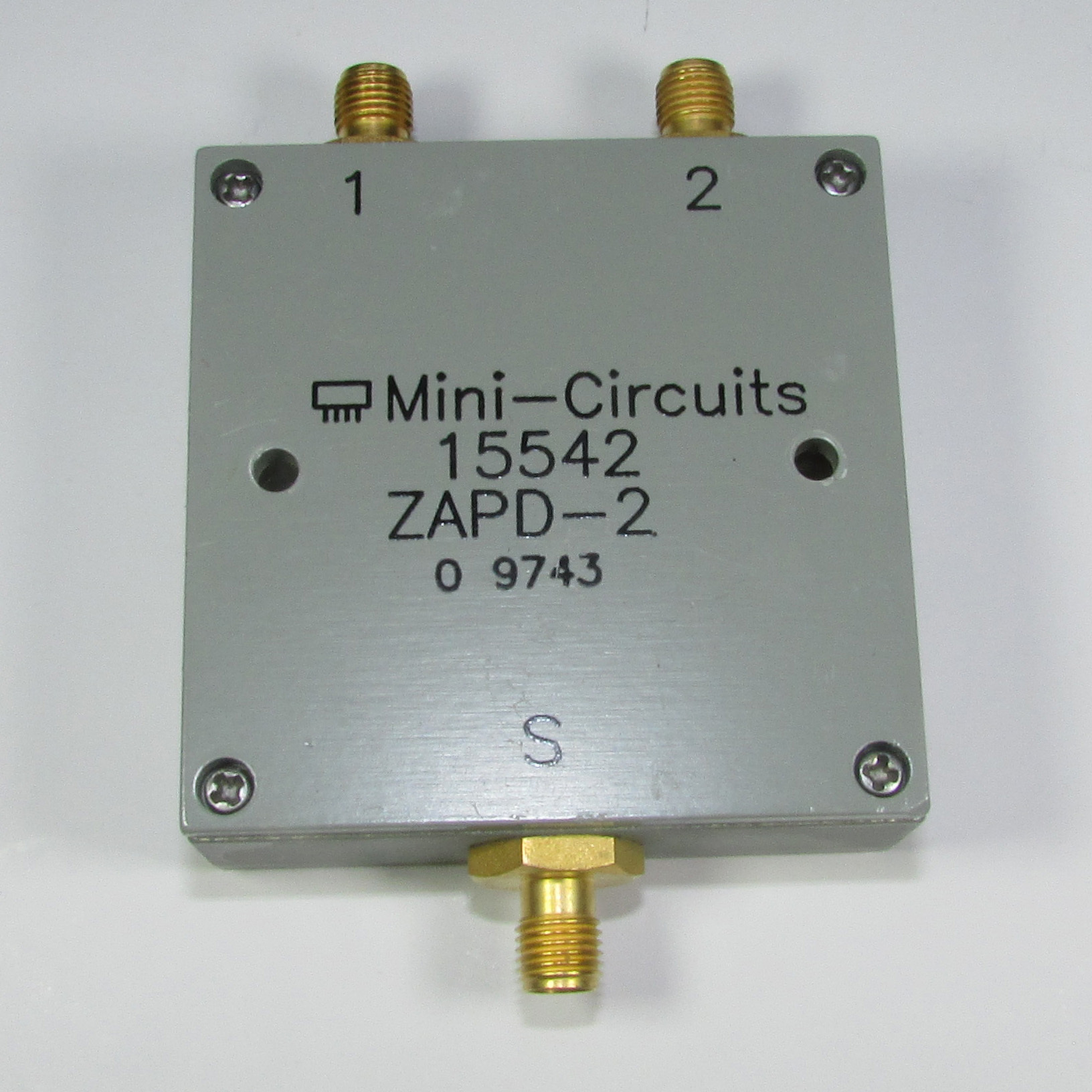 Mini-Circuits ZAPD-2 1-2GHz SMA RF One-point-two Power Divider