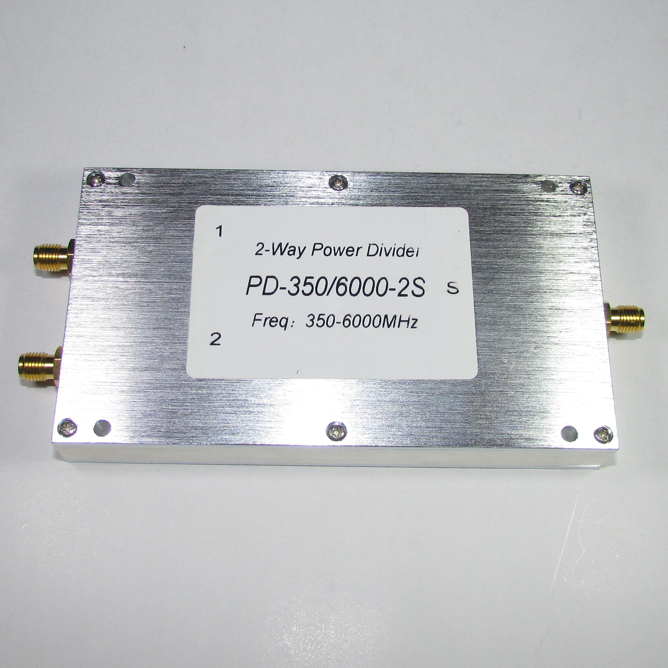 PD-350 / 6000-2S 350-6000MHz 15W SMA RF One Point Two RF Power Divider / Free Shipping