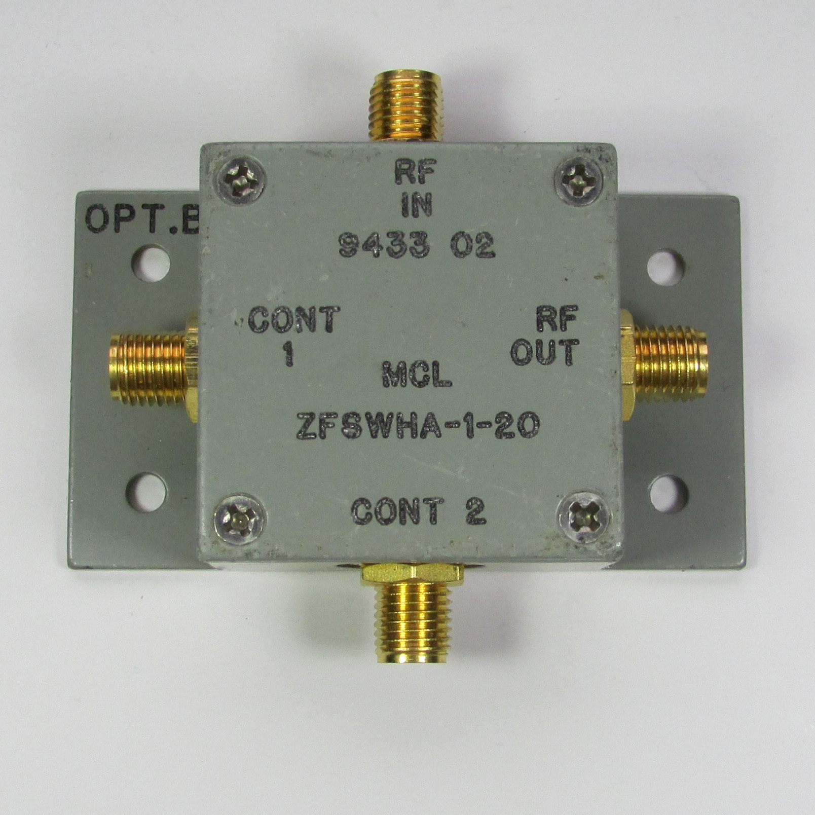 Mini-Circuits ZFSWHA-1-20 DC-2GHz SMA RF Single Pole Double Throw Coaxial Switch