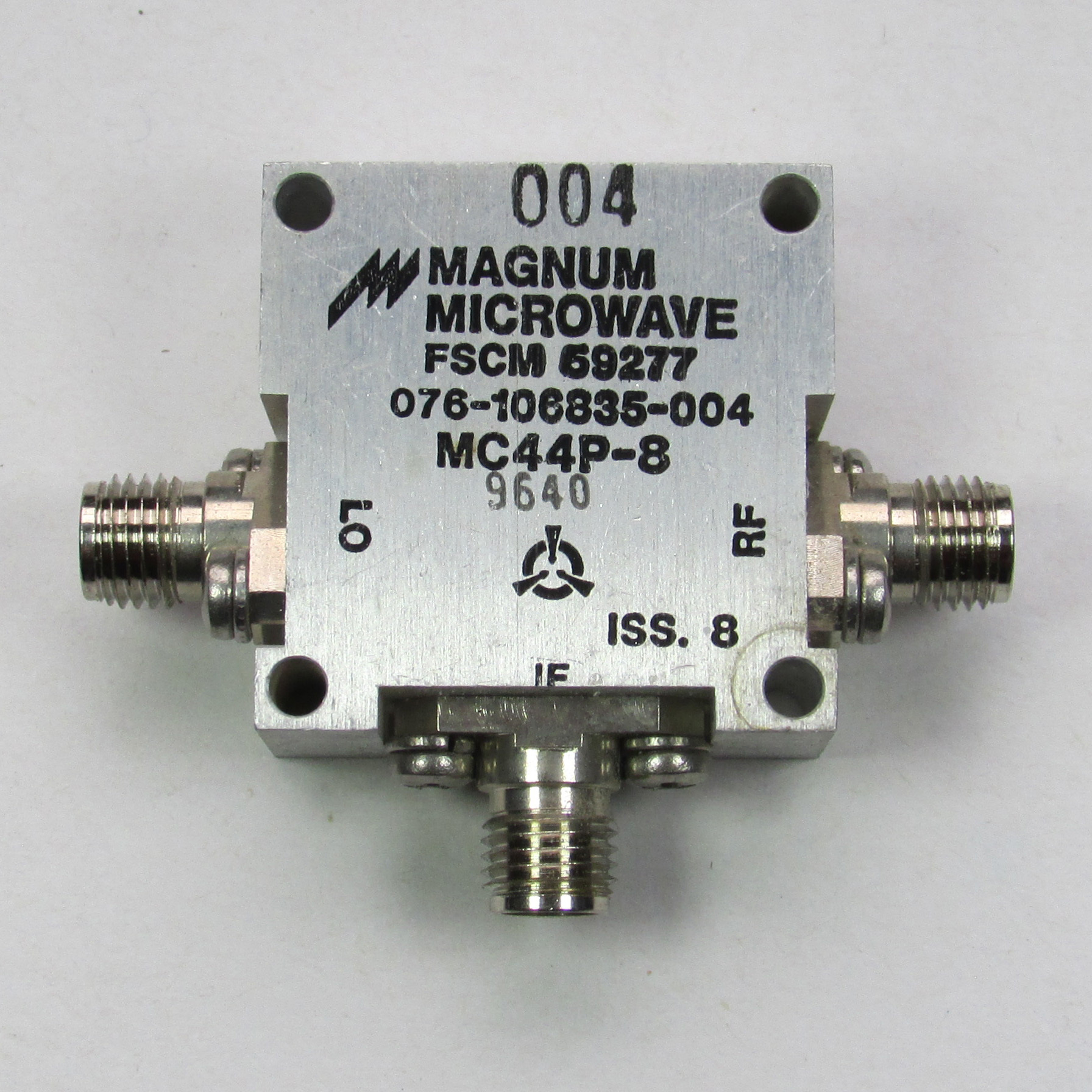 MAGNUM MC44P-8 4-12GHz SMA RF Coaxial Double Balanced Mixer