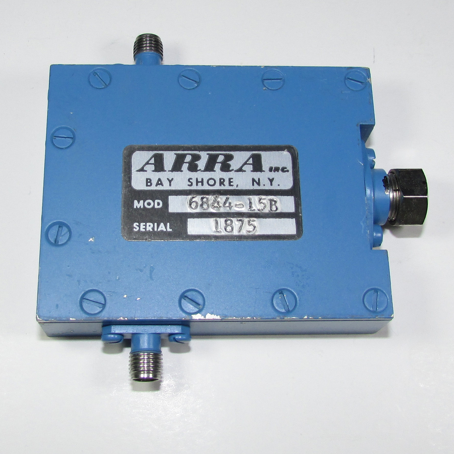 American ARRA 6844-15B 12-18GHz 0-70dB SMA microwave continuously adjustable attenuator