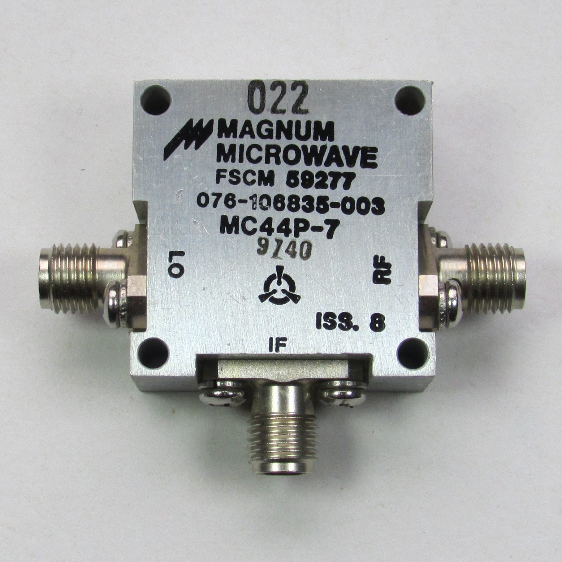 MAGNUM MC44P-7 3.5-8.5GHz SMA RF Coaxial Double Balanced Mixer